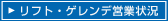 リフト・ゲレンデ営業状況